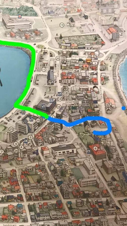 Appartamento Tangs Ísafjörður Esterno foto